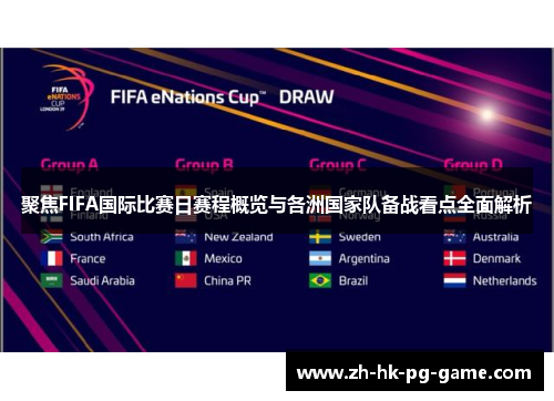 聚焦FIFA国际比赛日赛程概览与各洲国家队备战看点全面解析
